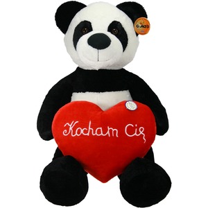 Miś Panda Duża Serce - 70cm Miś Panda Duża Serce - 70cm