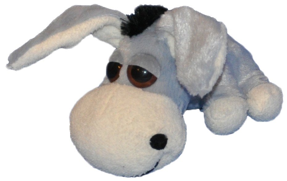 Osiołek Antoś leżący - 30cm