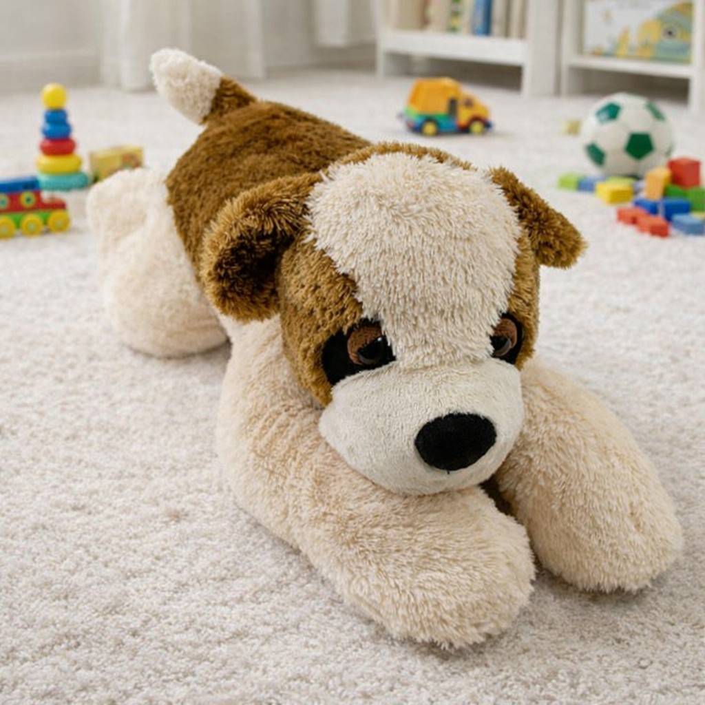 Piesek Bernardyn Leżący Wielki - 95cm