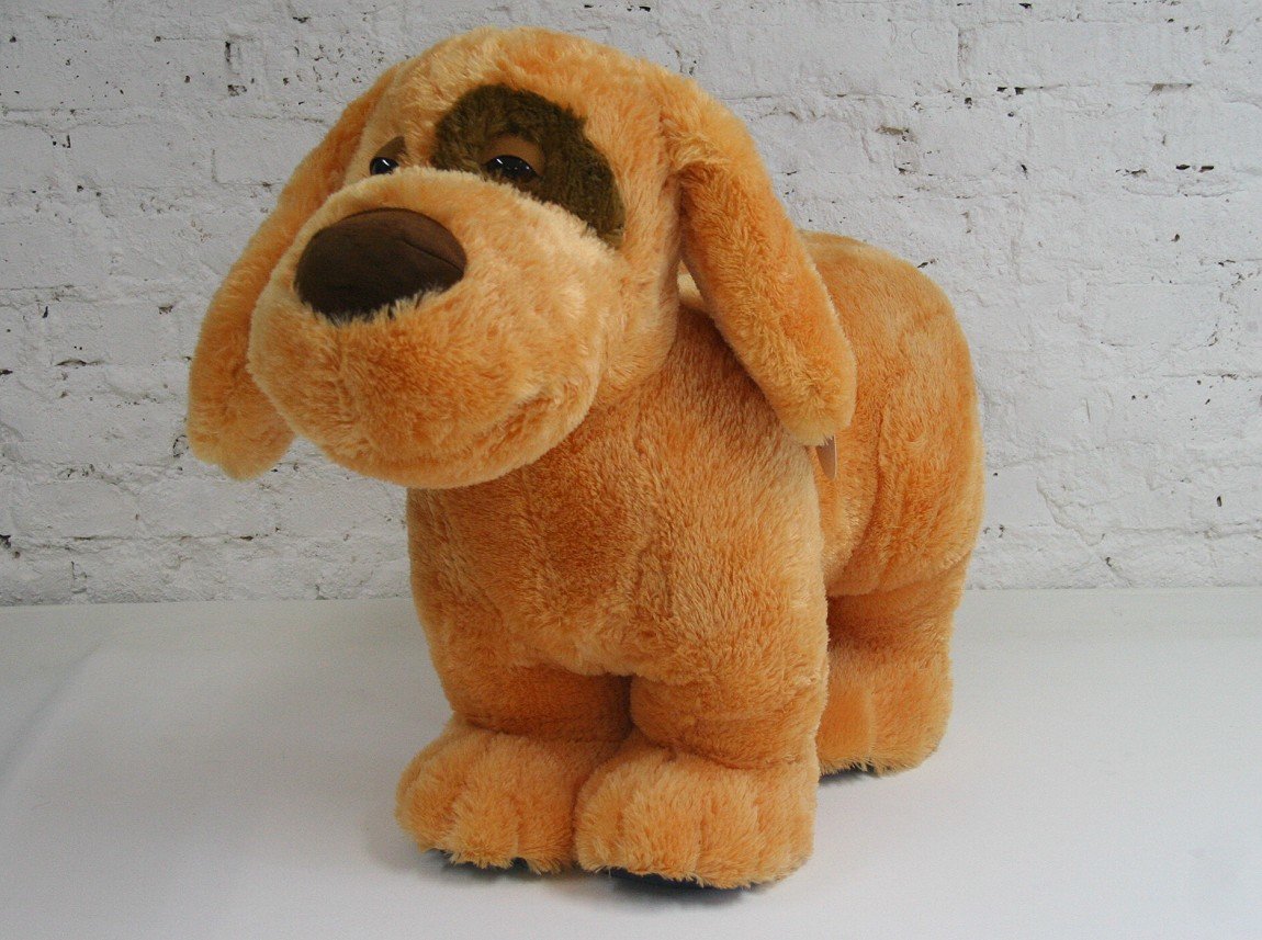 Pies Stojący Kumpel Brązowy Siedzisko - 77cm