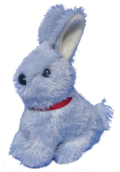 Zajączek z kokardą - 15cm