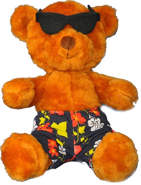 Miś Turysta Plażowicz - 33cm