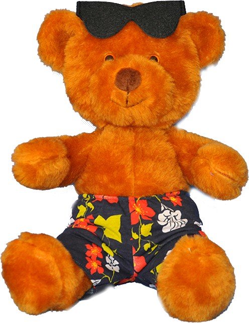 Miś Turysta Plażowicz - 33cm