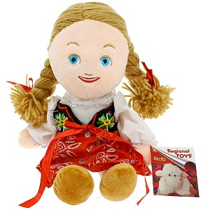 Lalka Gralka Dziewczynka - 30/20cm