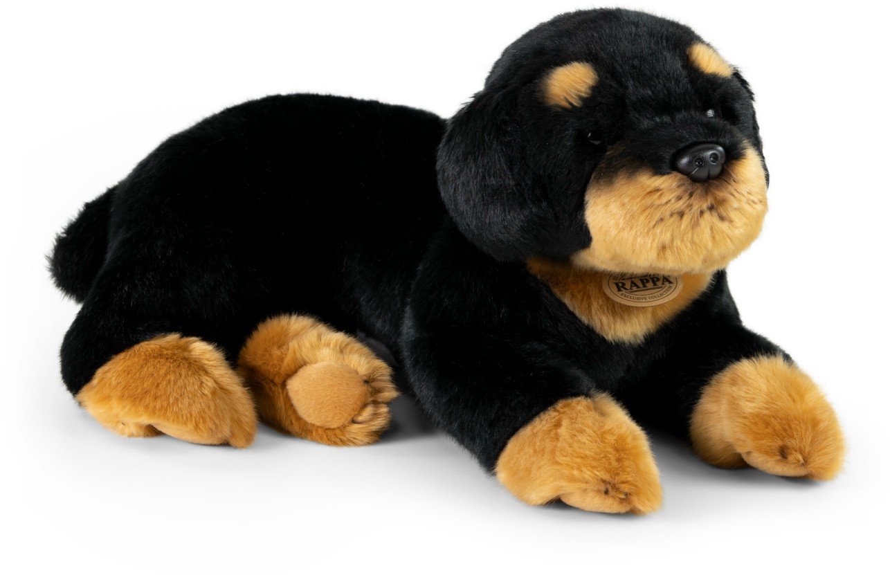 Piesek Rottweiler Leżący - 38cm