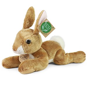Królik Brązowy Zajączek Leżący - 23cm