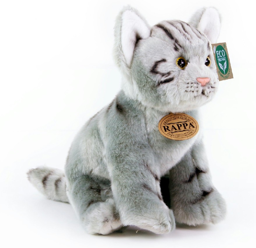 Kotek Szary Pręgowany - 24cm