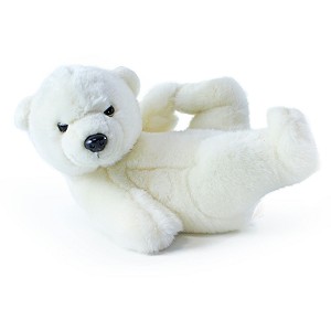 Miś Niedźwiedź Polarny Leżący - 25cm