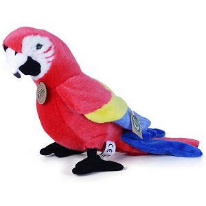Papuga Ara Czerwona - 25cm Papuga Ara Czerwona - 25cm