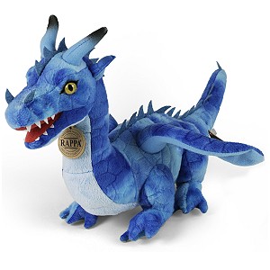 Smok Dinozaur Niebieski - 40cm