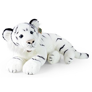 Biały Tygrys Leżący - 60cm