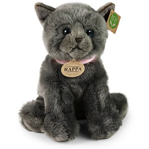 Kotek Szary Siedzący - 25cm