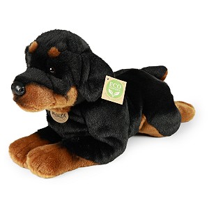 Piesek Rottweiler Leżący - 39cm