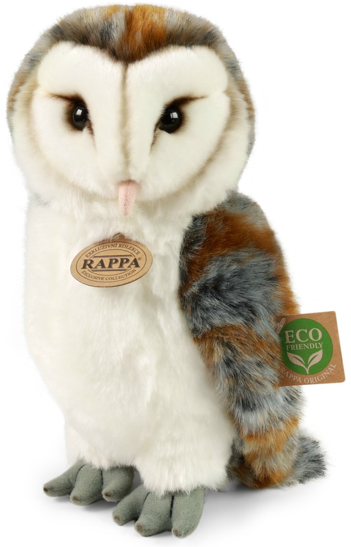 Sowa Biała Śnieżna Ptak - 27cm