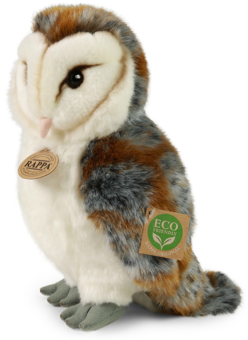 Sowa Biała Śnieżna Ptak - 27cm