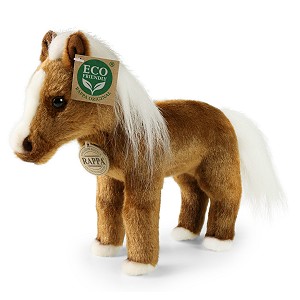 Brązowy Konik Stojący Koń - 23cm