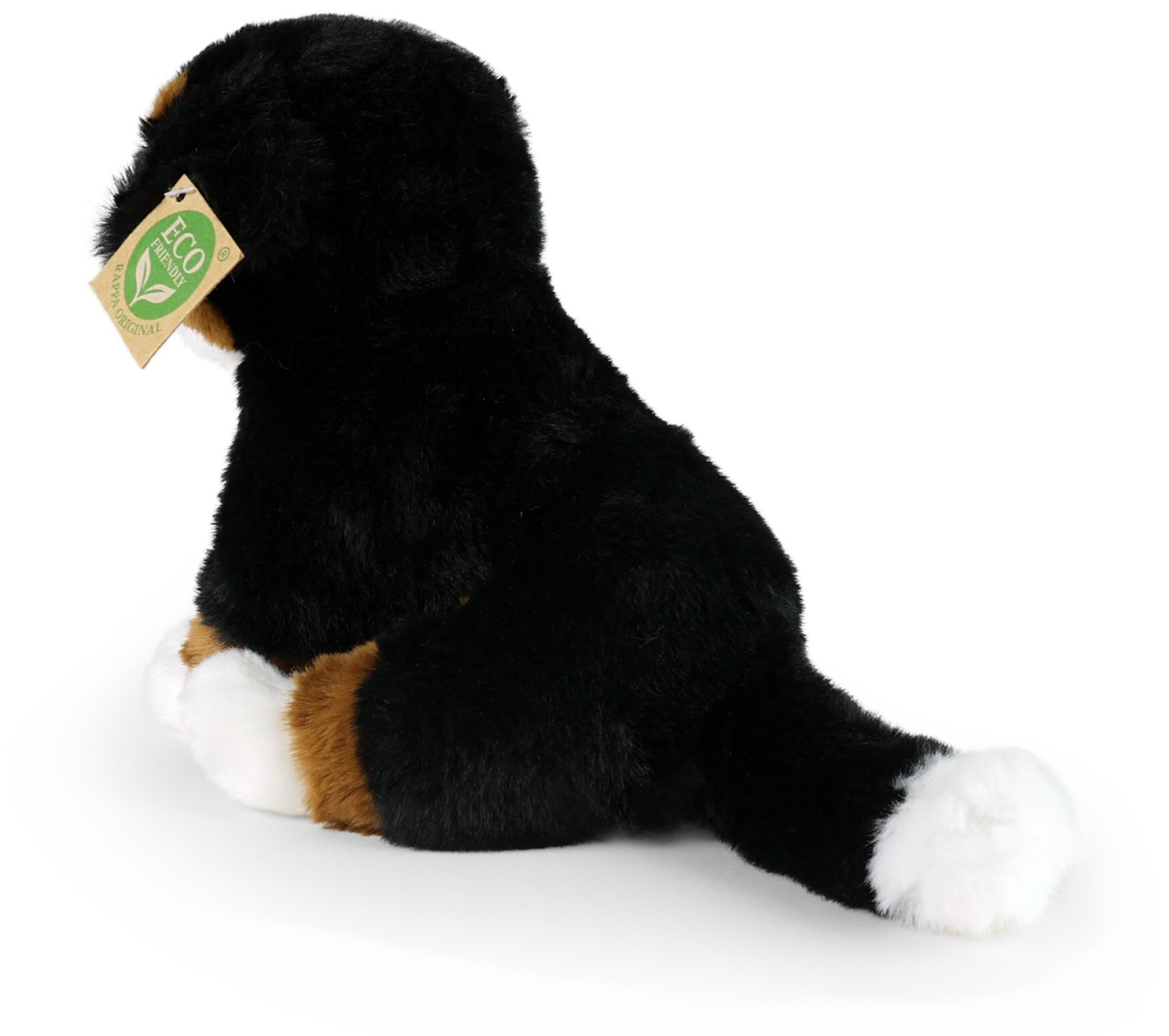 Piesek Górski Berneński Czarny Bernardyn Siedzący - 23cm