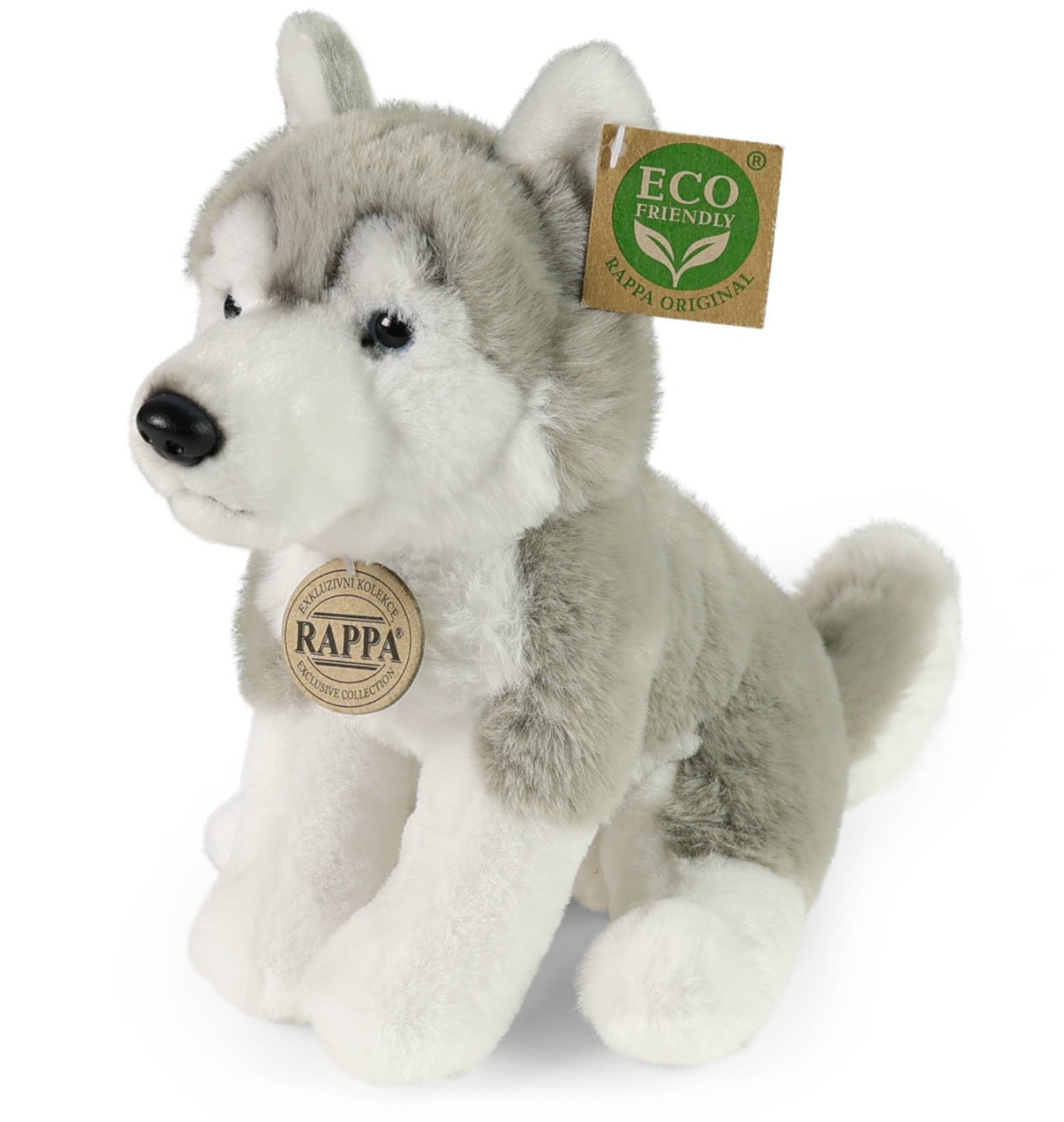 Piesek Husky Siedzący - 23cm
