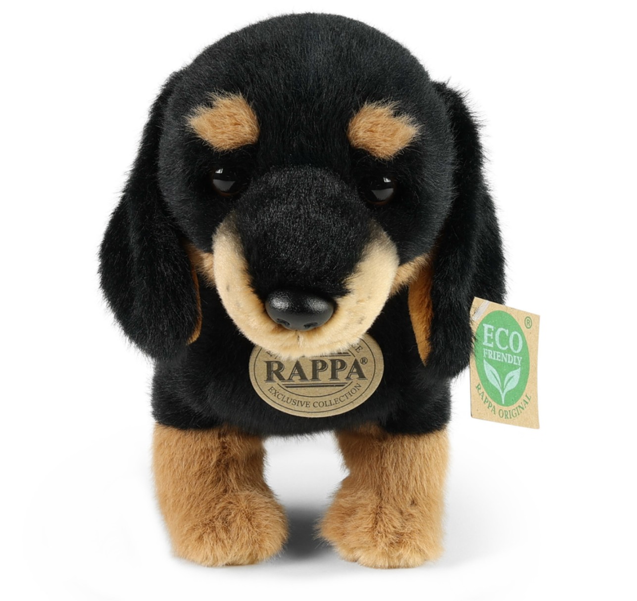 Piesek Jamnik Czarny - 23cm