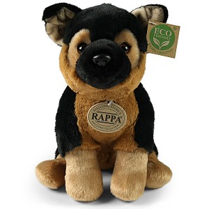 Piesek Owczarek Niemiecki Siedzący Realistyczny Soft - 23cm