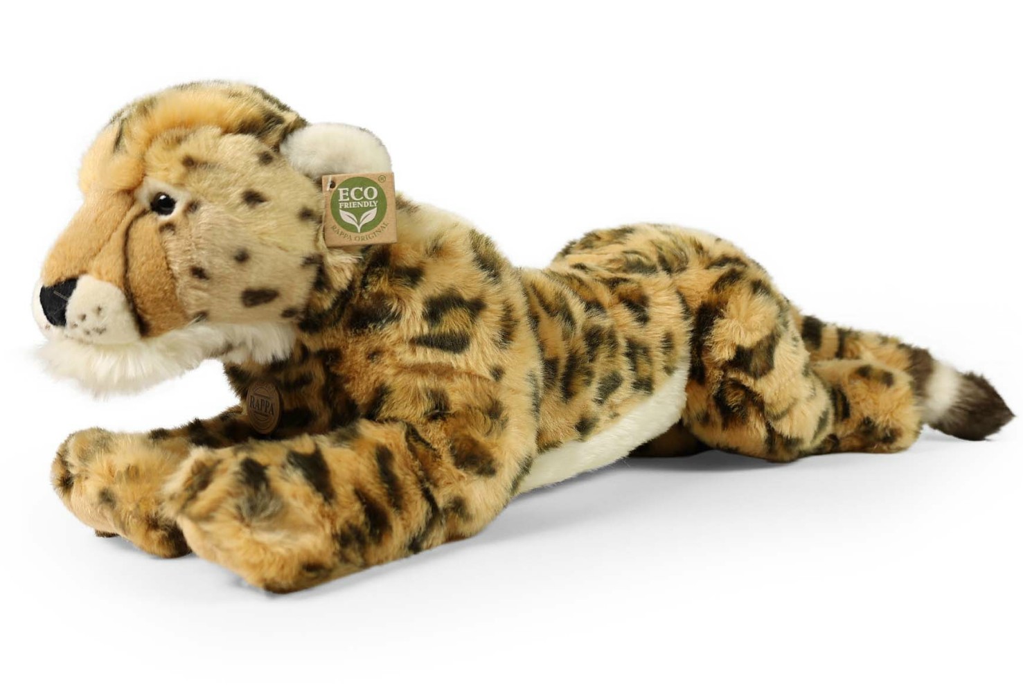 Gepard Pantera Leżąca Realistyczna - 48cm