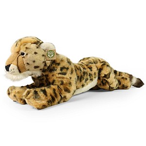 Gepard Pantera Leżąca Realistyczna - 48cm