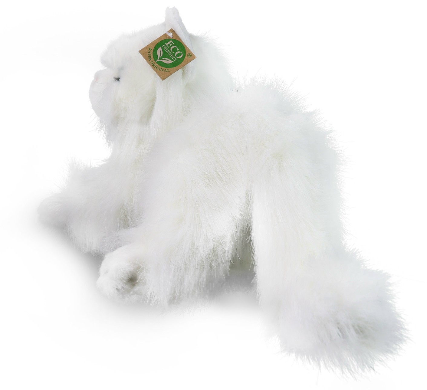 Kotek Perski Biały Leżący - 30cm