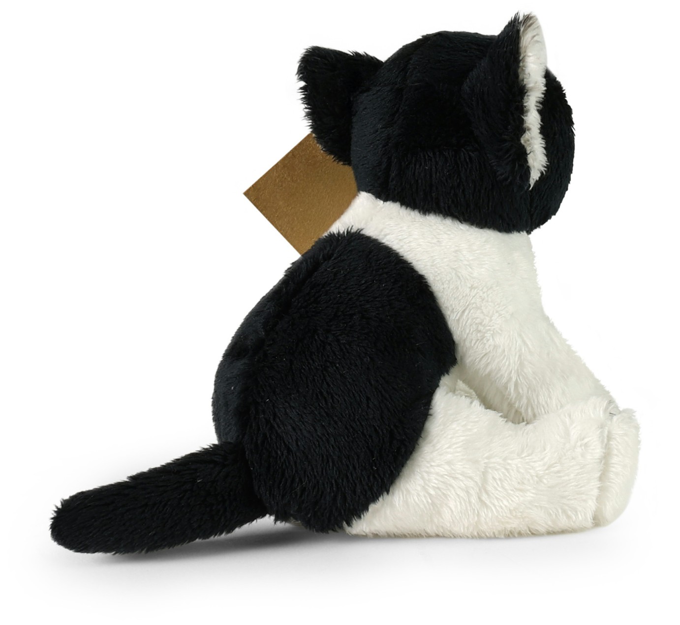 Kotek Mały Mruczek Biało-Czarny - 14cm