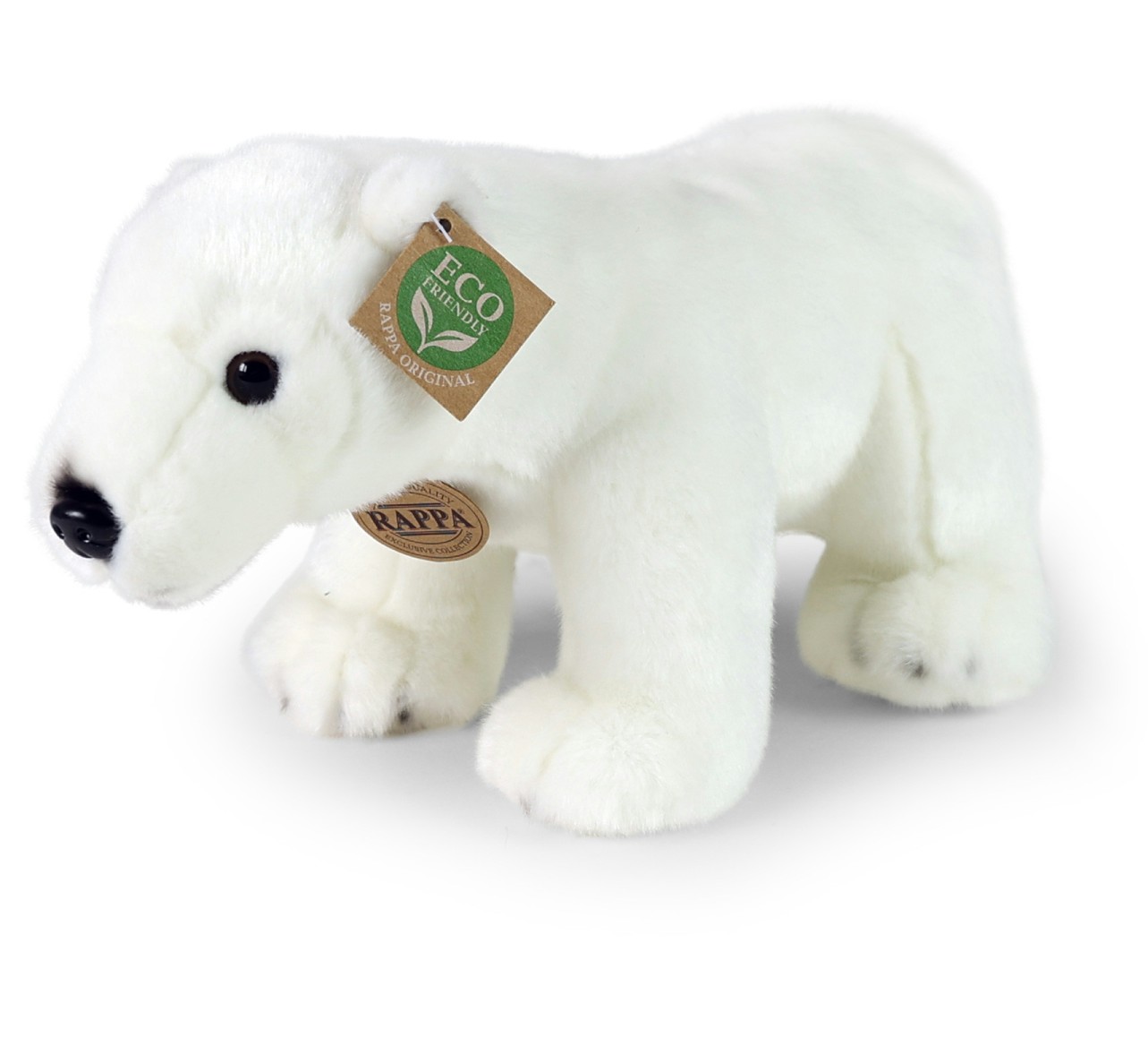 Miś Niedźwiedź Polarny Stojący Realisyczny - 30cm