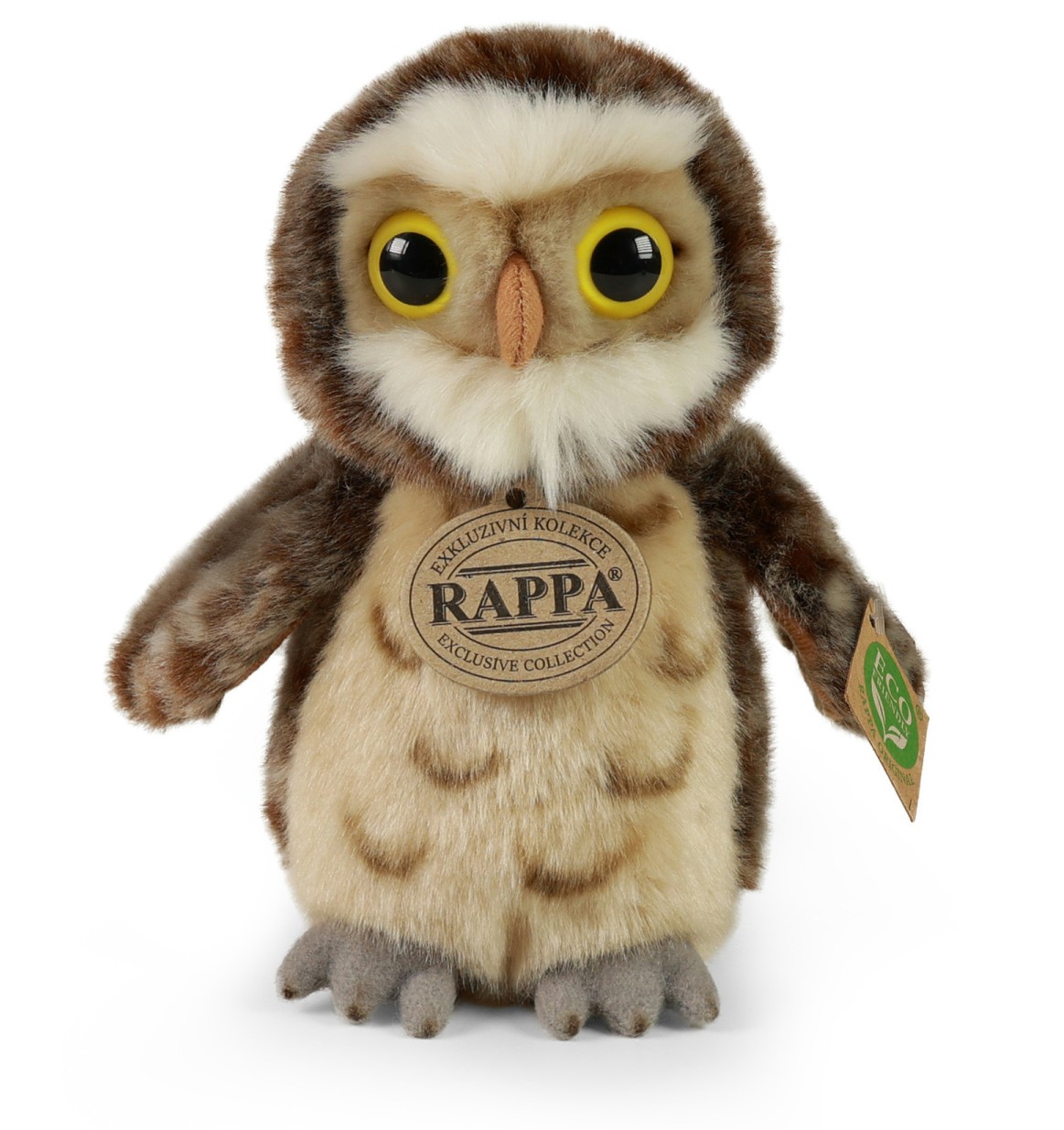 Sowa Leśna Brązowa Ptak - 16cm