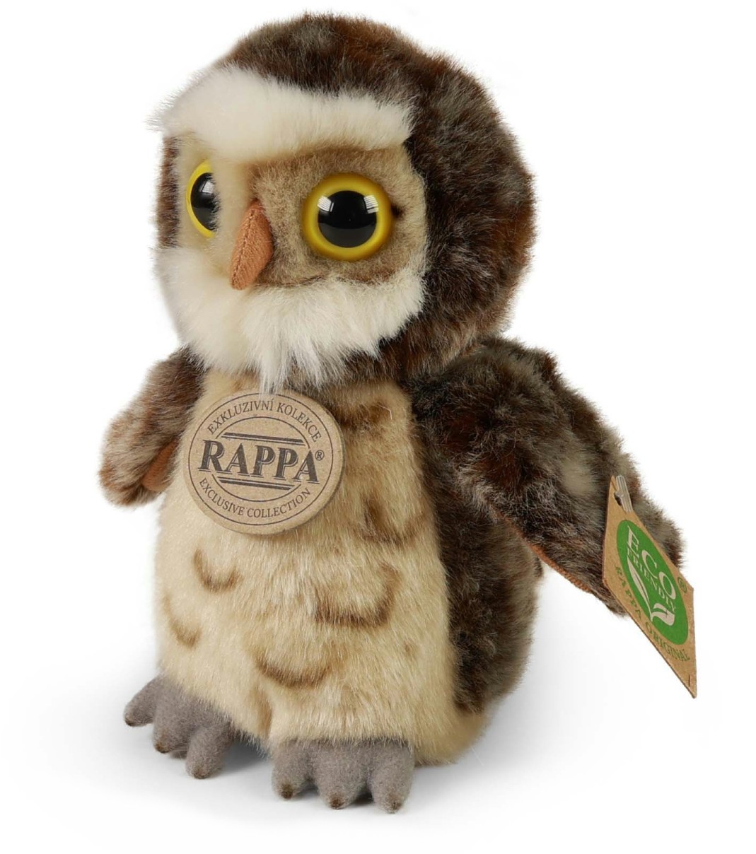 Sowa Leśna Brązowa Ptak - 16cm