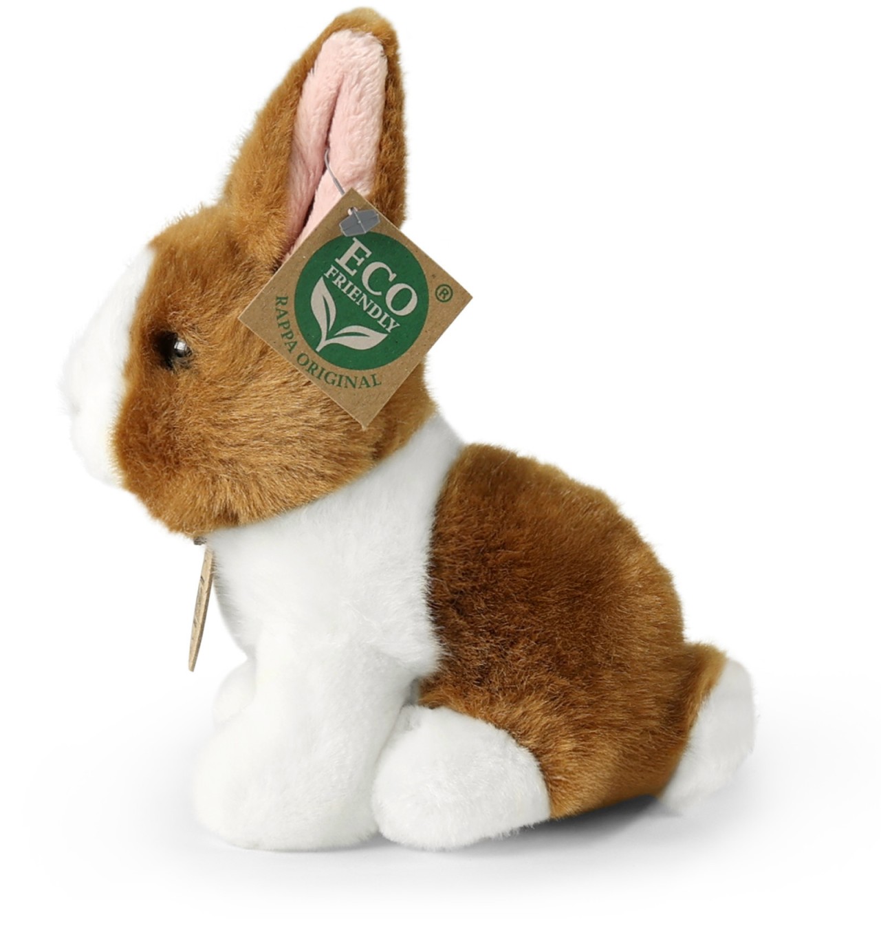 Królik Biało-Brązowy Zajączek - 16cm