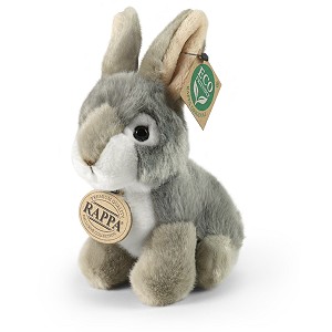Królik Szaro-Biały Zajączek - 16cm