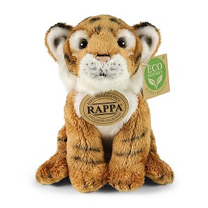 Tygrys Brązowy Siedzący Mini - 15cm