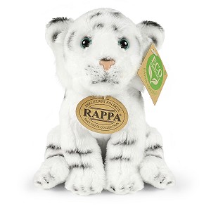 Tygrys Biały Siedzący Mini - 15cm