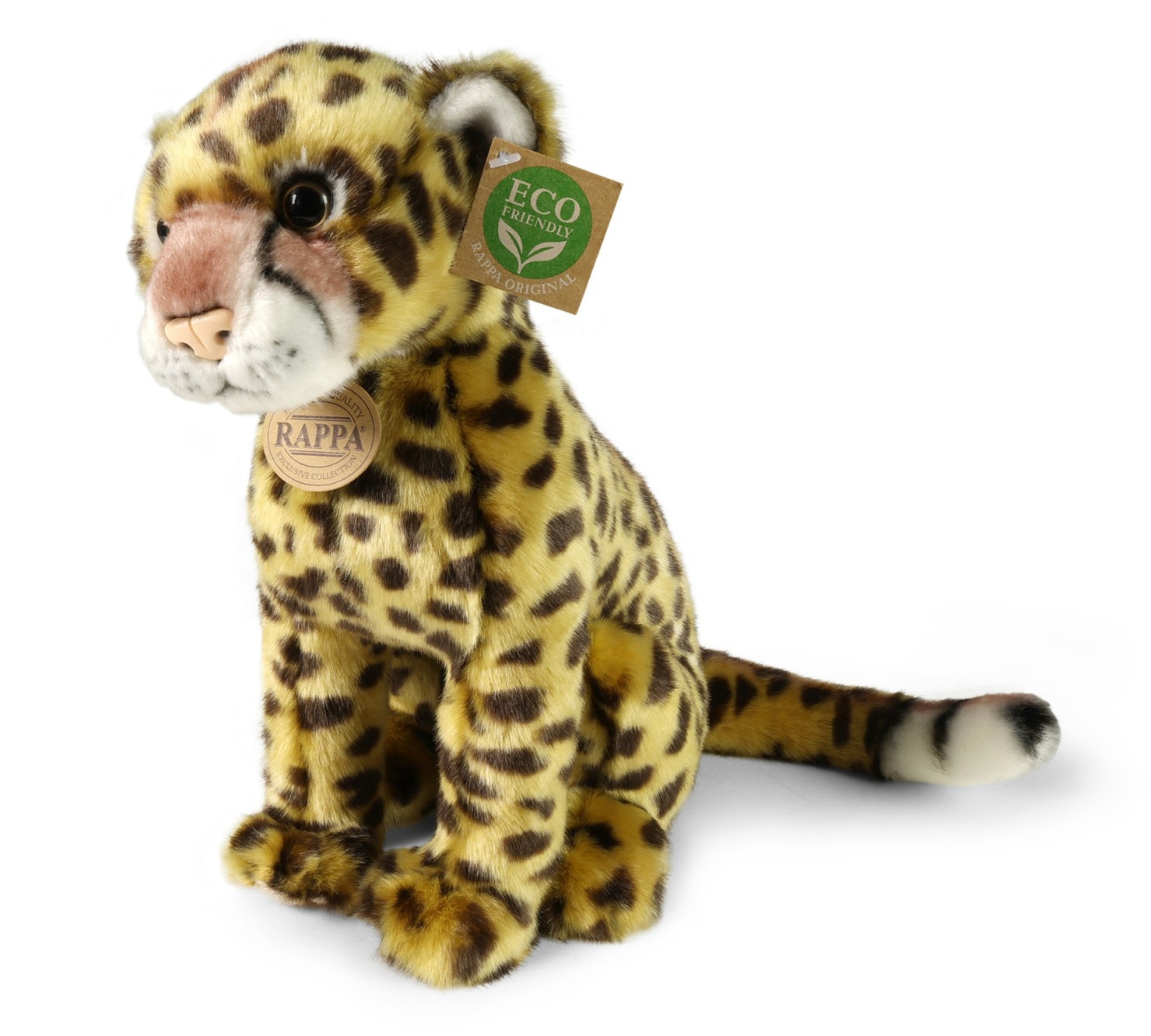 Gepard Pantera Realistyczna Siedząca - 28cm