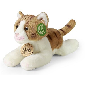 Kotek Mały Leżący Brązowo-Biały - 18cm Kotek Mały Leżący Brązowo-Biały - 18cm