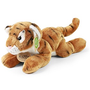 Tygrys Brązowy Leżący - 28cm