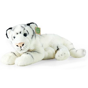 Biały Tygrys Leżący - 36cm
