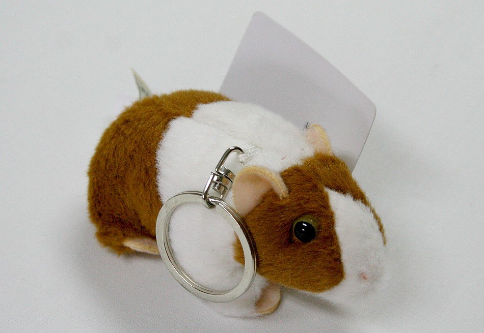 Brelok Świnka Morska Brązowa - 10cm