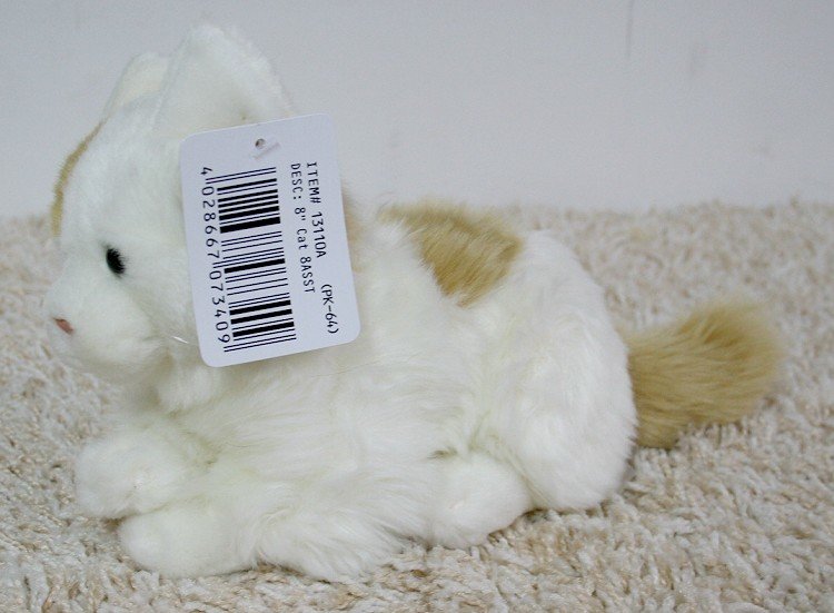 Kotek As Biały Łaciaty Zoo - 28cm