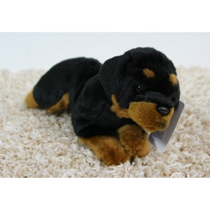 Pies Rottweiler Leżący - 35cm Pies Rottweiler Leżący - 35cm
