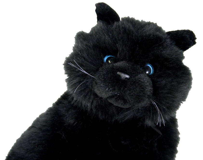 Kot Kiciuś Czarny - 30cm