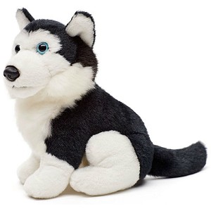Piesek Husky siedzący - 16cm