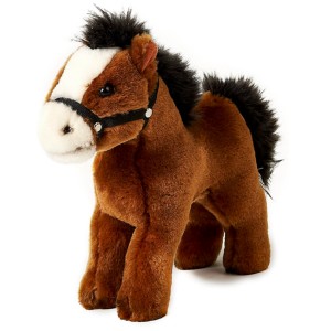 Konik ciemnobrązowy Koń - 25cm