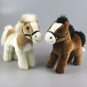 Konik Łaciaty Brązowy koń 2 kolory - 25cm Konik Łaciaty Brązowy koń 2 kolory - 25cm