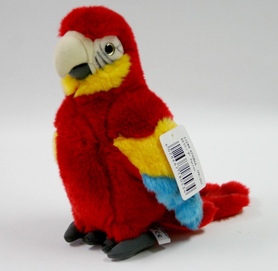 Papuga Ara Czerwona - 24cm