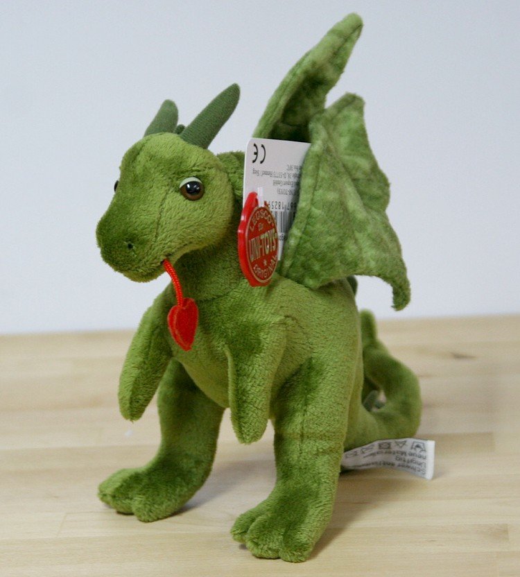 Dinozaur Smok Love - 33cm