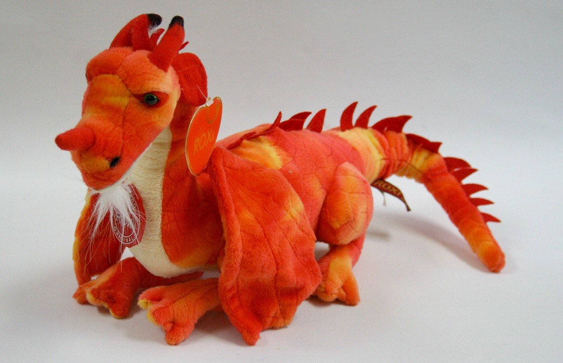 Dinozaur Smok Czerwony - 46cm