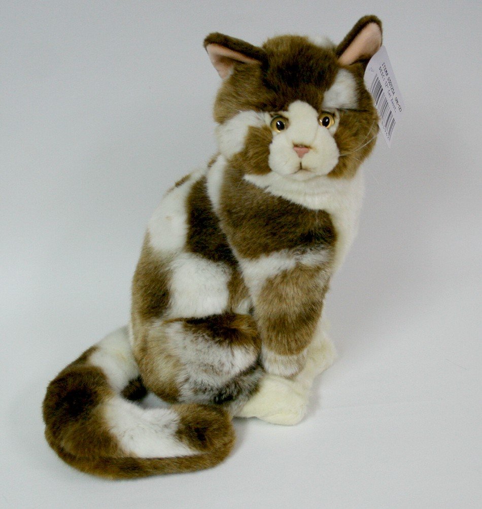 Kot Ogonek Brązowy - 35cm